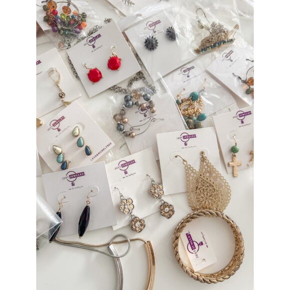 MEGA LOT Bundle of 48 Pieces of Jewelry - NWT! - Picture 2 of 16